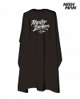 Пеньюар Nishman Master Barbers Black